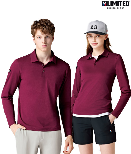 엠리밋 소로나 긴팔 카라티셔츠 / 36172 / 퍼플